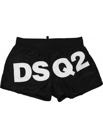 Badeshorts Icon Druck - Black