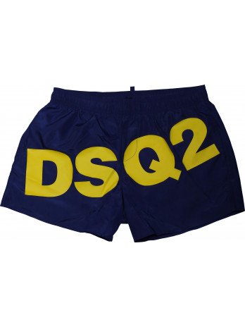 Badeshorts Icon Druck - Blau