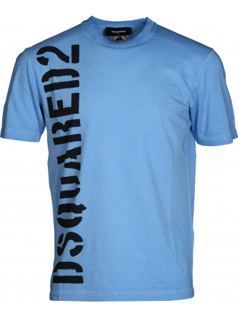 Printed T-Shirt - Blue