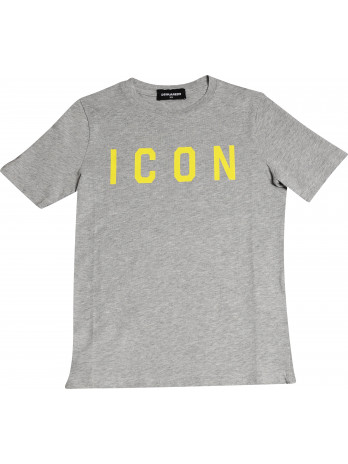 Icon Kinder T-Shirt - Grau
