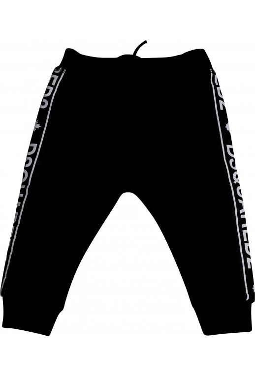 Baby Dsq2-Logo Jogging Pants Color Black Size 6M