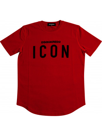 Icon Kids T-Shirt - Red/Black