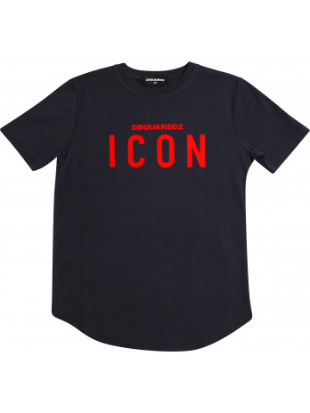 Icon Kinder T-Shirt - Blau/Rot