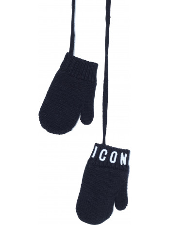 Icon Gloves Kids - Black