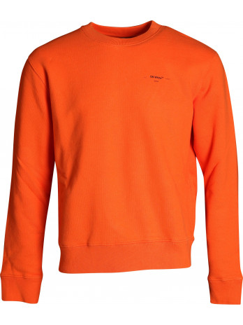 Logodruck Sweater - Orange