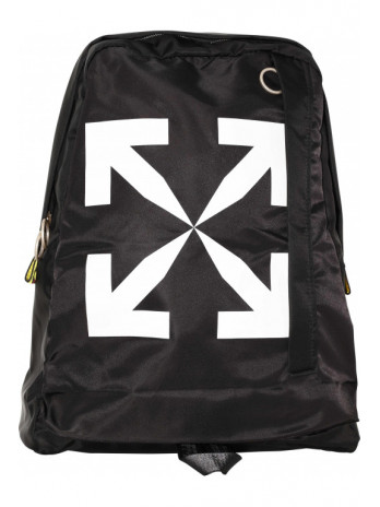 Arrow Print Backpack - Schwarz