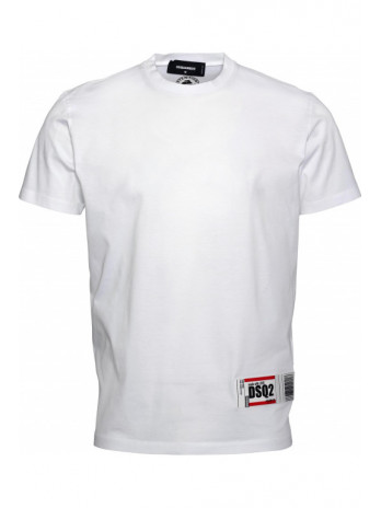 Logo Patch T-Shirt - Weiss