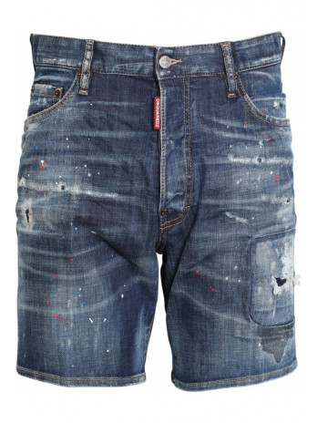 Jeans Shorts - Blau