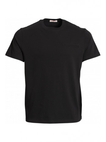 Geprägtes Logo T-Shirt - Black
