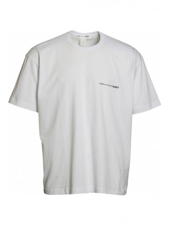 Logodruck T-Shirt - Weiss