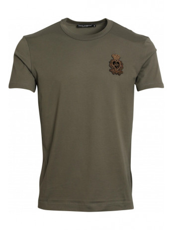 Logo Patch T-Shirt - Grün