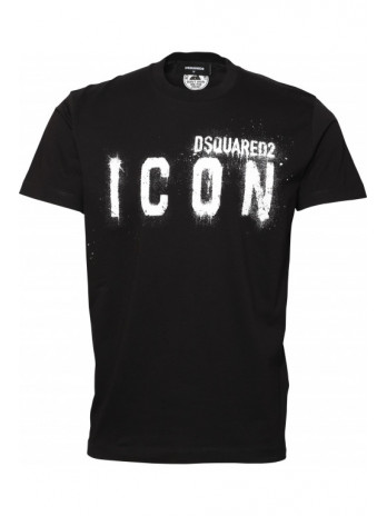 Icon Spray T-Shirt - Schwarz