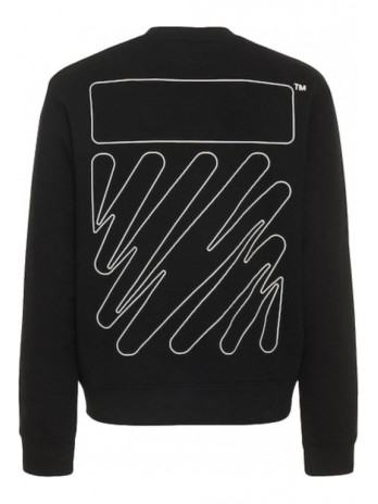 Wave OUTL DIAG Sweater - Black