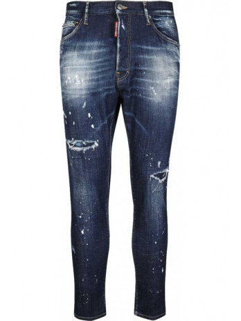 Relax Long Crotch Jeans - Blue