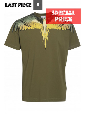 Wings T-Shirt - Green/Yellow