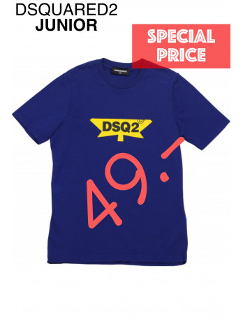 DSQ2 Kinder T-Shirt - Blau