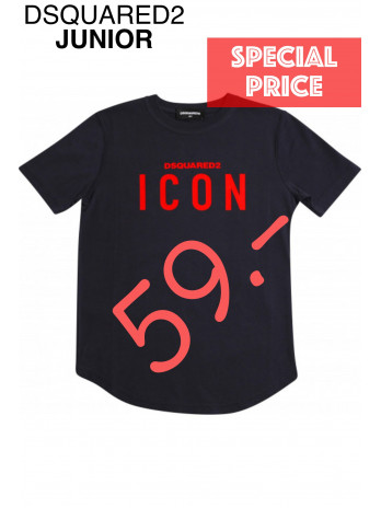 Icon Kinder T-Shirt - Blau/Rot