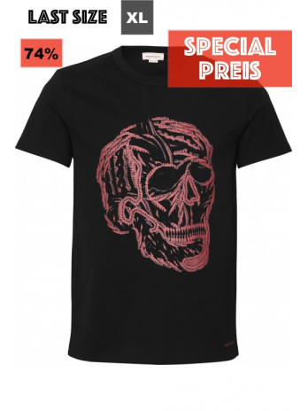 T-Shirt with Skull Print -...