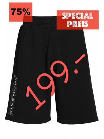 Logo Jersey Shorts - Black