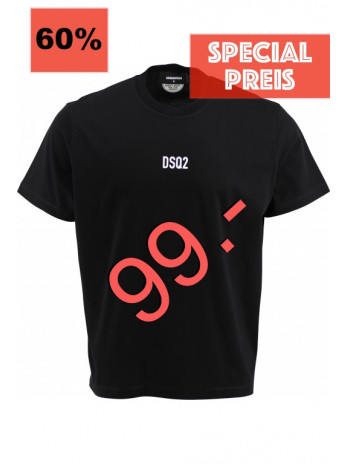 DSQ2 Logo Tee - Schwarz