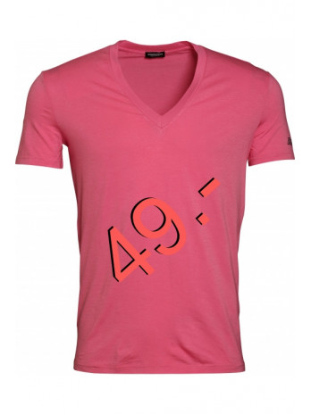 V-Neck T-Shirt - Pink