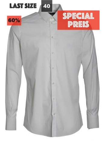 Classic Shirt Gold Fit - White