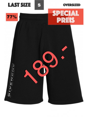 Logo Jersey Shorts - Black