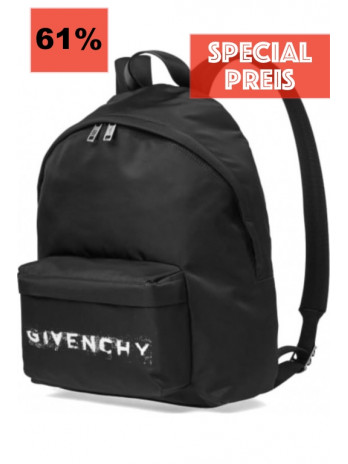 Faded Logo Backpack - Black