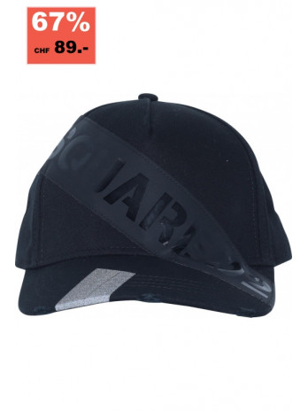 Striped Logo Baseball Cap -...