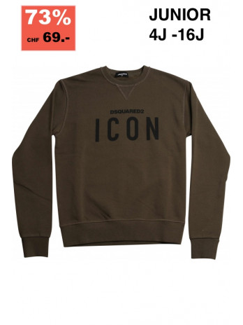 Icon Kinder Sweater - Grün