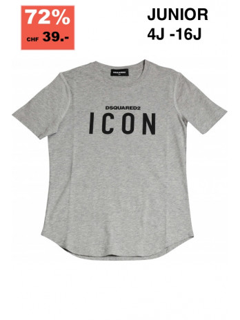 Icon Kinder T-Shirt - Grau