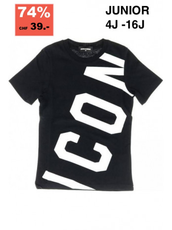 Icon Kids T-Shirt - Black