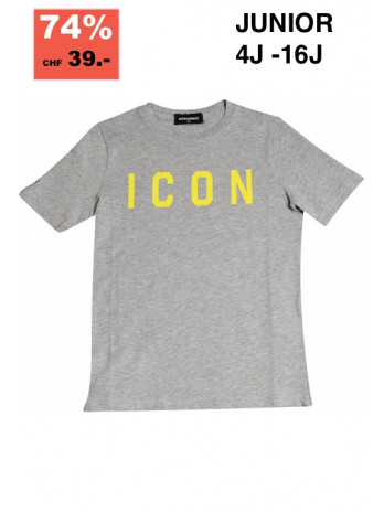 Icon Kinder T-Shirt - Grau