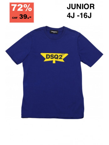 DSQ2 Kinder T-Shirt - Blau