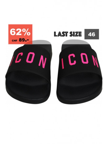 Icon Logo Gummisandalen -...