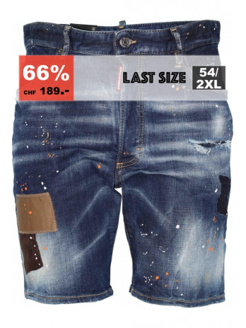 Marine Patch Shorts - Blau