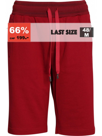 Logoplakette Shorts - Rot