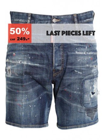 Jeans Shorts - Blau