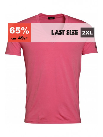 V-Neck T-Shirt - Pink