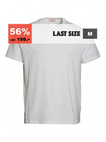 Geprägtes Logo T-Shirt - Weiss