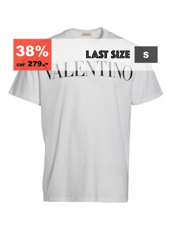 T-Shirt mit Logo - Weiss