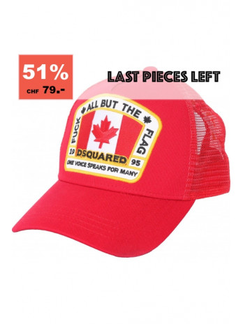 Canada Flag Baseball Cap - Rot