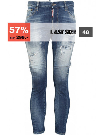 Tidy Biker Jeans - Blau