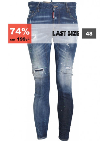 Tidy Biker Jeans - Blau