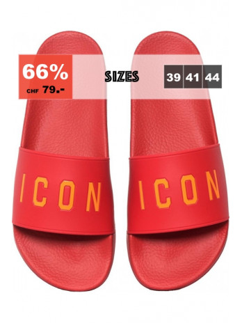 Icon Logo Gummi Sandalen -...